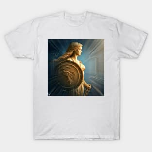 Athena,  Goddess of War and Wisdom T-Shirt